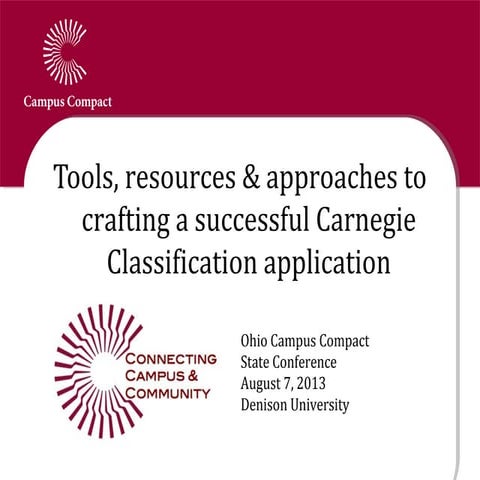 Carnegie classification overview