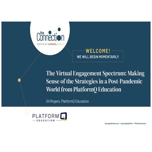 The Virtual Engagement Spectrum