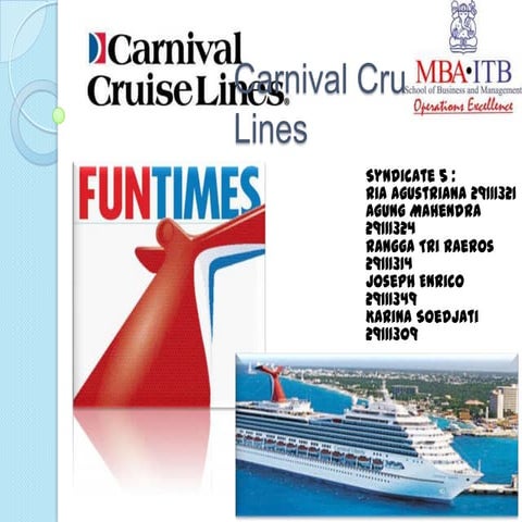 Carnival cruise lines