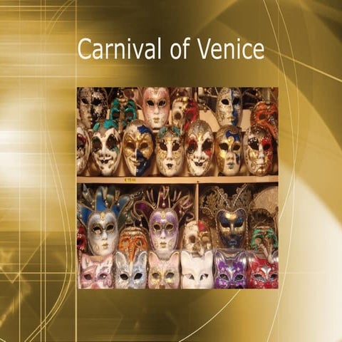Carnival of venice | PPT