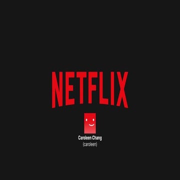 Company Presentation - Netflix
