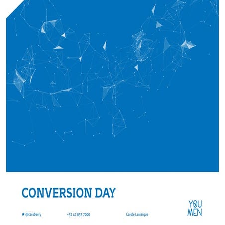 CONVERSION DAY :: Amplifying Storytelling with Influencer Marketing