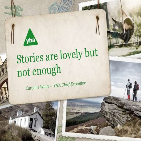 Stories are lovely but not enough
