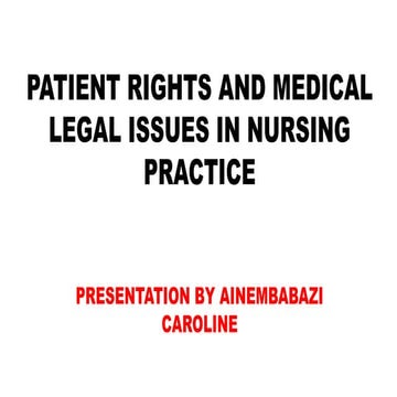 medical legal issues in health care system