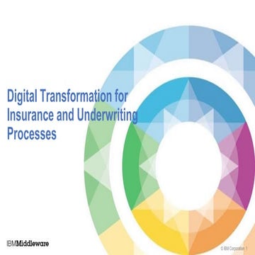 Digital Transformation for Insurance and Underwriting Processes - Caroly Mart...