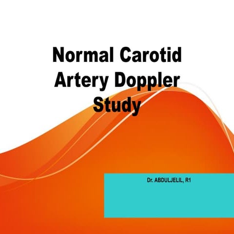 Carotid artery doppler study abdul