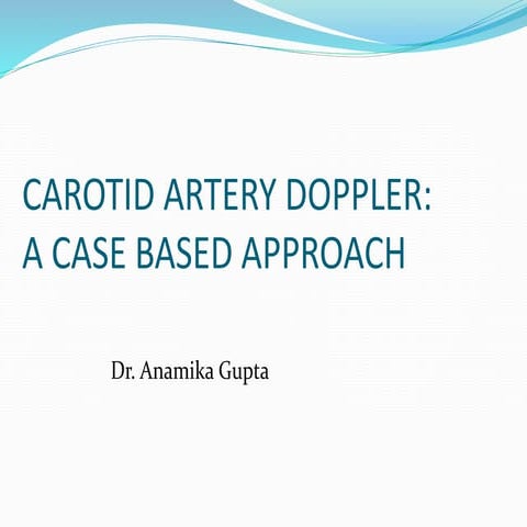 Carotid doppler anamika
