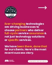 Clutch Review: Decision Support Tool Dev & Design for Oil & Energy Company