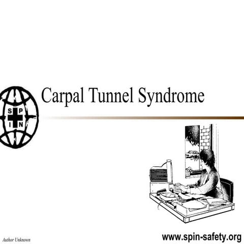 Carpal Tunnel Syndrome