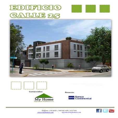 Carpeta comercializacion calle 25 redes sociales