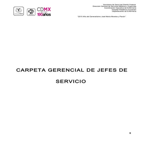 Carpeta consulta externa y medicina preventiva 2015