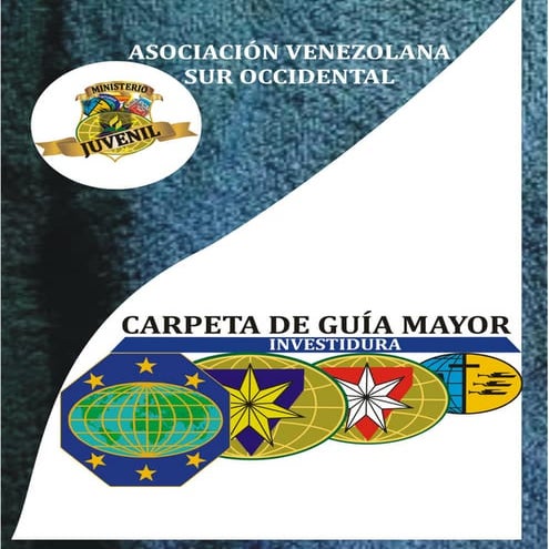 Carpeta de investidura para guias mayores (venezuela)