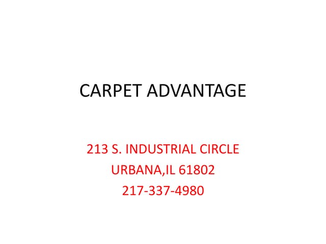 Carpet Advantage 2