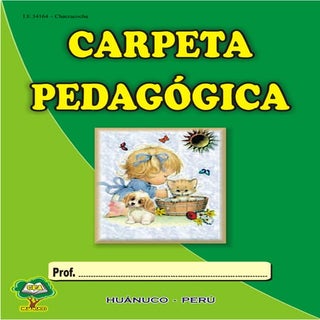 Carpeta pedagogica