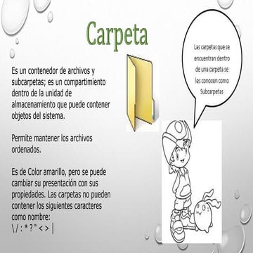 Como crear una carpetas clase de quinto EGB | PPTX