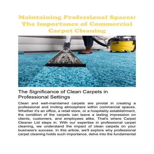 Commercial Cleaning Cold Calling Script | PDF