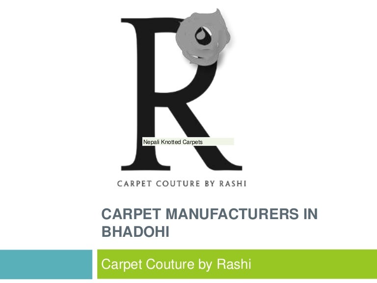 Carpet manufacturers in bhadohi