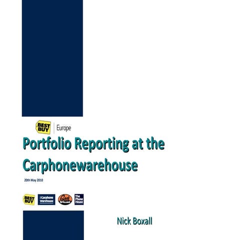 Reporting Within a PMO