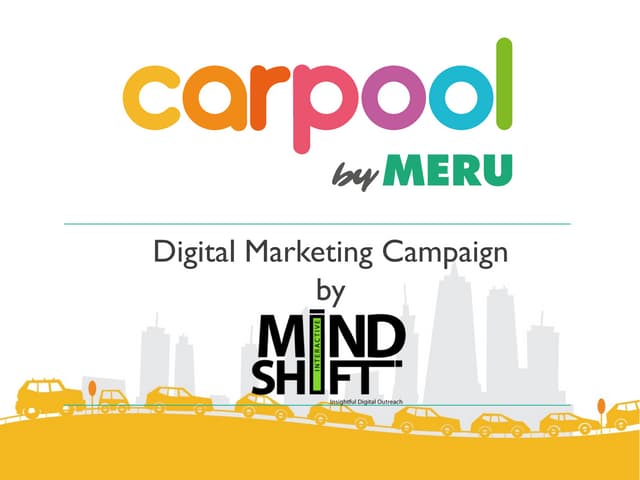 Meru rides on Twitter to create awareness around carpooling