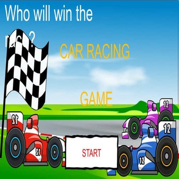Interactive Games Car Racing Games Template.pptx