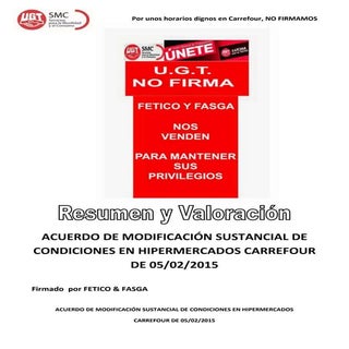 Carrefour. resumen art 41