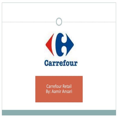 Carrefour history and retail