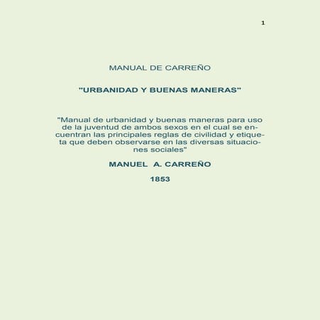 Manual Carreño