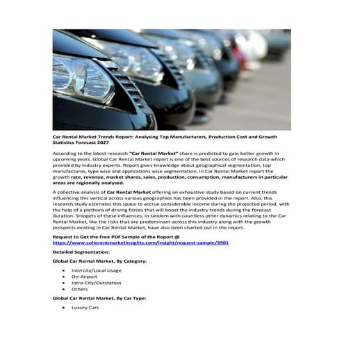 Car rental market | PDF