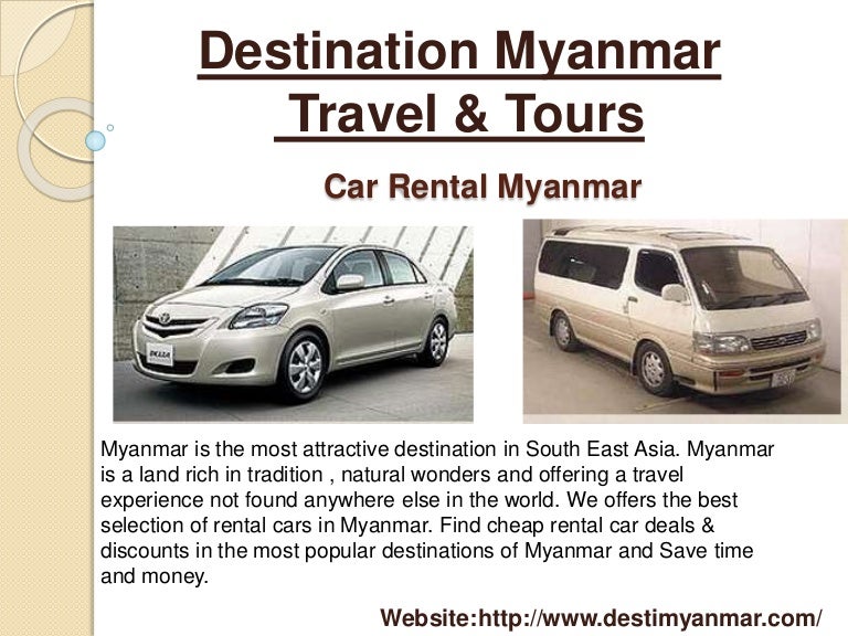 Car rental myanmar
