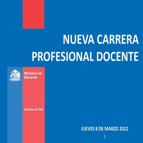 Carrera docente mineduc