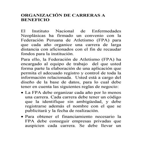 Carreras a beneficio