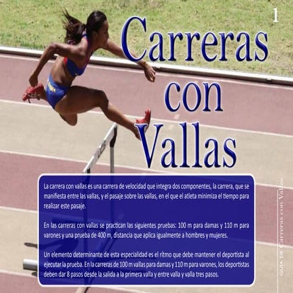 Carreras con vallas