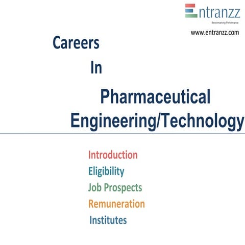 Carrers in pharmaceutical engineering or technology