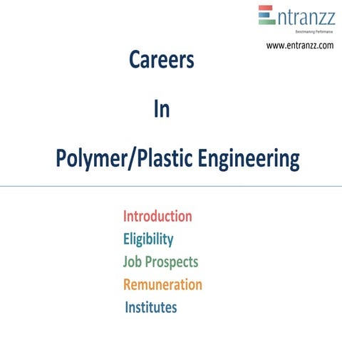 Carrers in polymer or plastic engineering