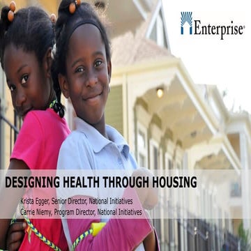 Carrie Niemy & Krista Egger, Enterprise Community Partnters