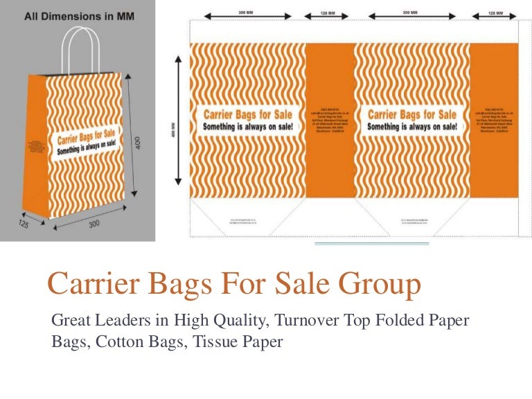 Best Paper Bags Collection At Carrier Bags For Sale