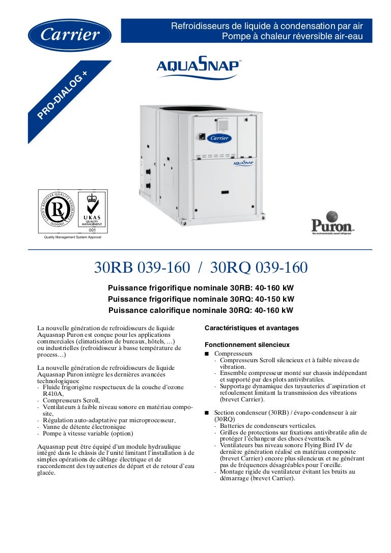 Carrier 30 Rbs 039 160 Séléction De Produit
