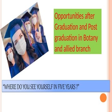 Carrier after BSc and MSc Botany.pptx. imp