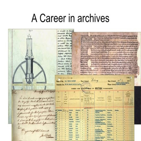 Carrier in archives