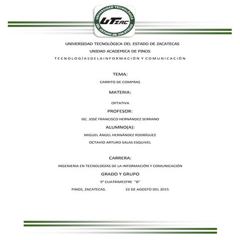 Carritodecompra ieee830 2