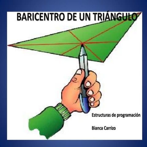 Baricentro de un triángulo | PPTX