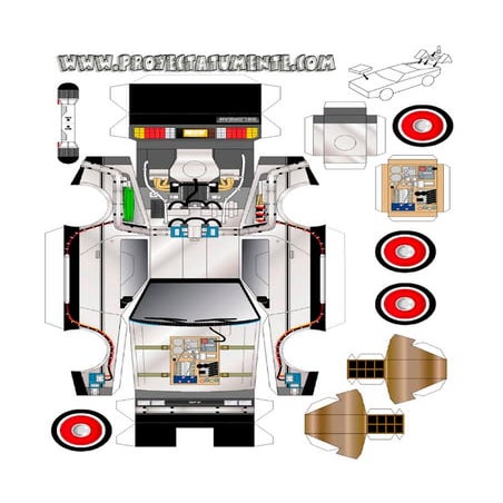 Carrocería del carro electico