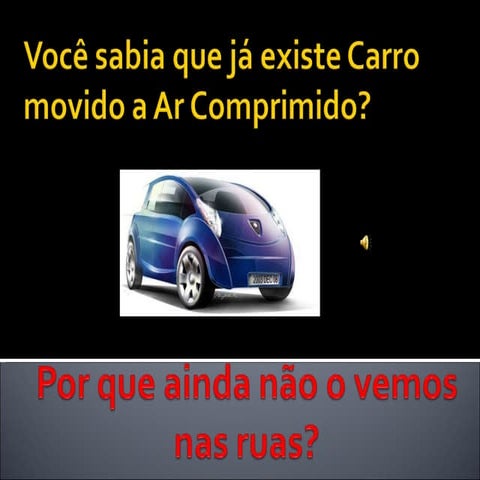 Carro movido a ar