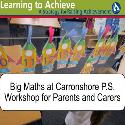 Carronshore Parent Workshop Nov 14