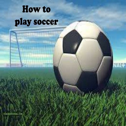 Social Story: How to Play Soccer