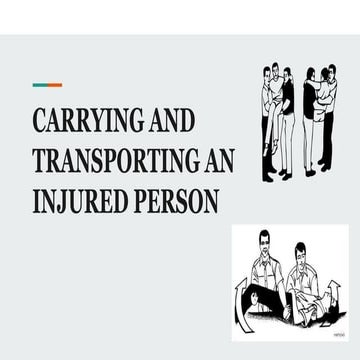 Transportation of injured person..pptx