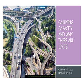 Carrying capacity and overpopulation