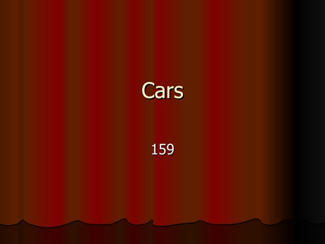 Cars