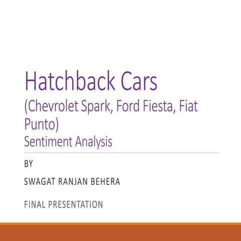 Car Sentiment Analysis