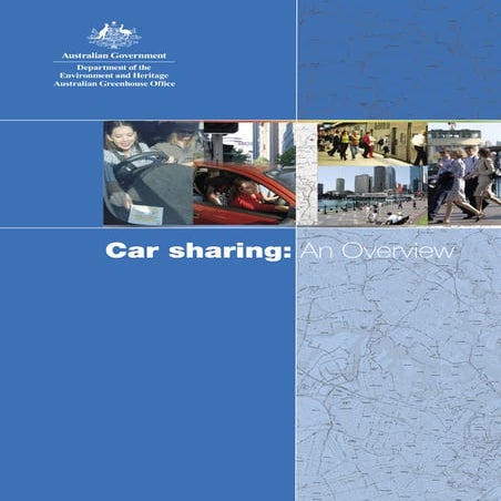Car sharing in Australia - strategic overview